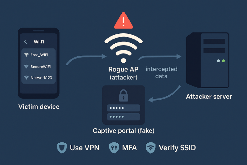 Featured image of post Fake AP + Evilginx Capturing credentials and sessions in a fake Wifi